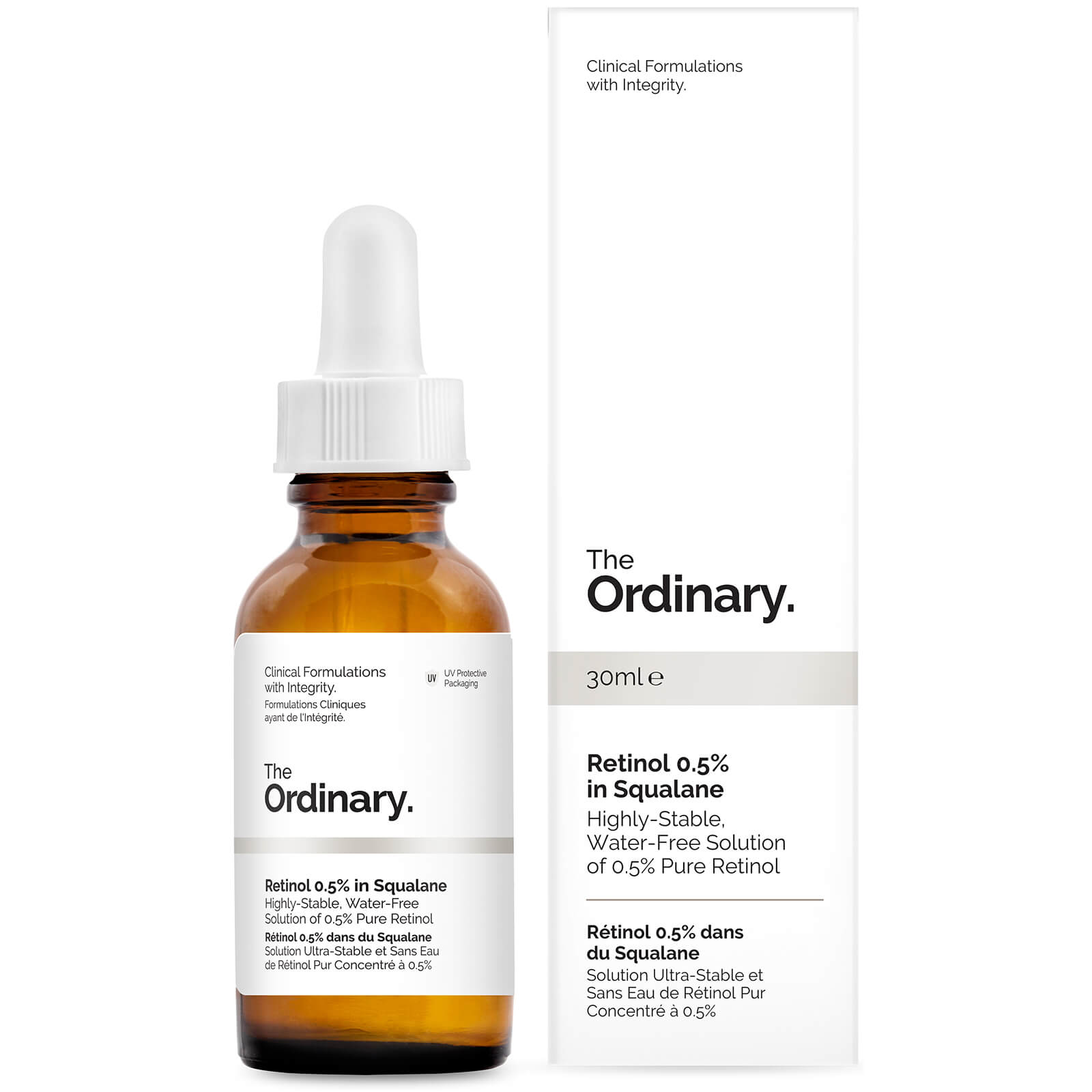 the ordinary 0.5% 视黄醇角鲨烷精华