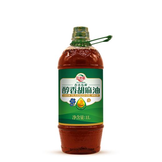 红井源  醇香 胡麻油1.0L 古法压榨 孕妇/月子餐用 亚麻籽油 商品图9