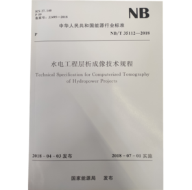 水电工程层析成像技术规程（NB/T 35112—2018）