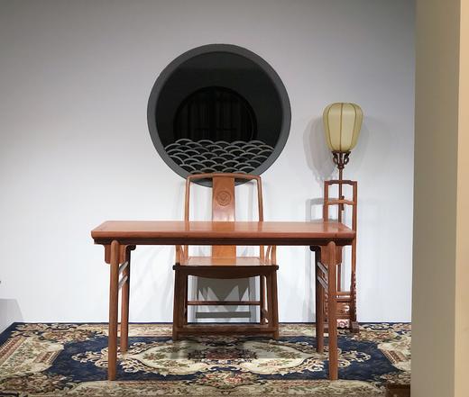 红桥红  家具严选  缅甸花梨（大果紫檀）  【138 拍卖款小书案两件套】 商品图0