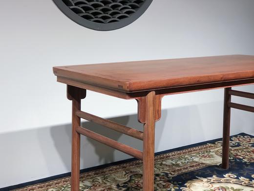 红桥红  家具严选  缅甸花梨（大果紫檀）  【138 拍卖款小书案两件套】 商品图7