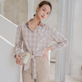 NUTS春秋季新品纯色时尚优雅气质衬衫131013032