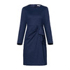 VIMAGE纬漫纪冬款洋气显瘦舒适保暖纯羊毛收腰长袖连衣裙V1407046 商品缩略图4