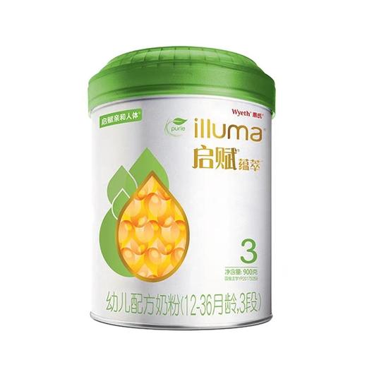 惠氏启赋蕴萃有机3段奶粉900g一箱6桶 商品图0