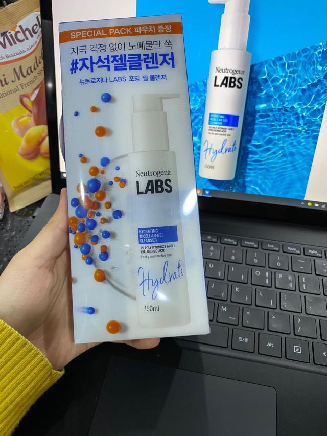 Neutrogena露得清 LABS温和低刺激 泡沫细腻 干性肌 洗面奶 150mlJPY带授权招加盟代理
