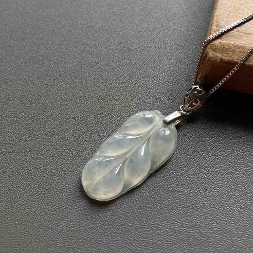 6号冰种翡翠叶子 商品图2