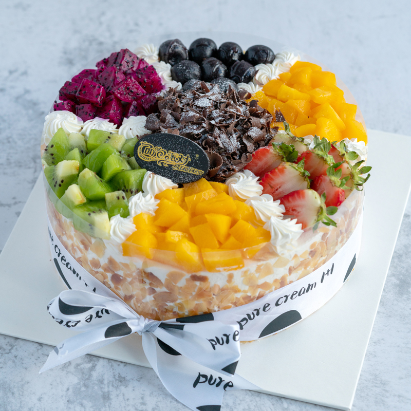 水果蛋糕011 梦幻奶油 新鲜水果