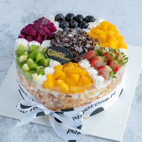 水果蛋糕011 梦幻奶油 新鲜水果