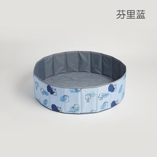 曼龙宝宝海洋球池室内婴儿童家用彩色小波波球家庭玩具折叠游戏池 商品图5