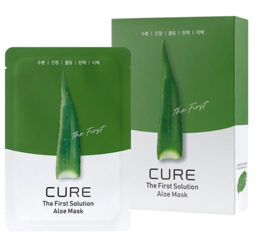 韩国 Cure Intensive 芦荟面霜 面膜 套装 #630146 韩国直邮JPY带授权招加盟代理 商品图2