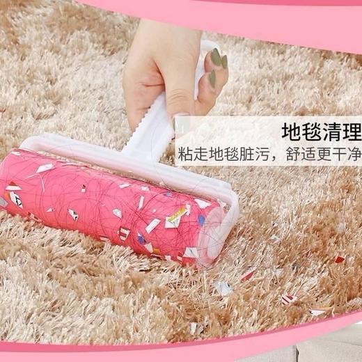 【可反复水洗数万次】大号粘毛器粘毛滚筒粘尘纸滚刷衣物器清洁刷 商品图5
