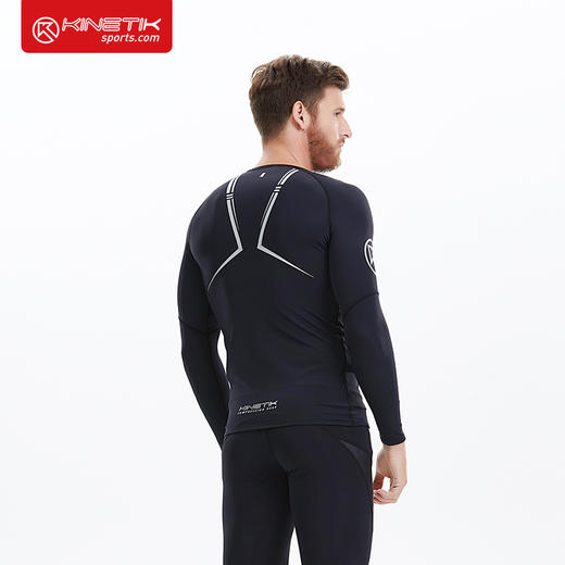 KINETIK 大K VELOCITY长袖压缩衣 越野 路跑 健身 商品图3