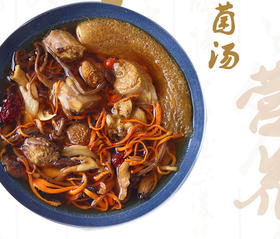 云南养生菌汤包 松茸 羊肚菌 野生菌（出口标准）