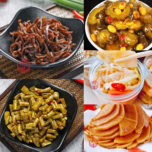 秘制小菜五连包（口味可备注 断货随机发） 商品图0