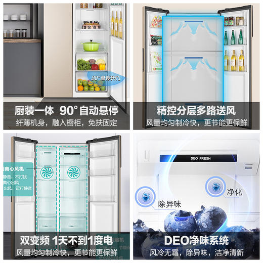 海尔（Haier）冰箱BCD-541WDPJ 商品图4