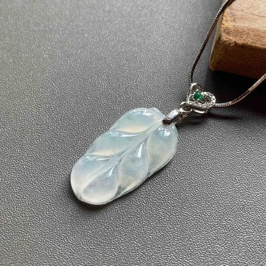 1号冰种翡翠叶子 商品图2