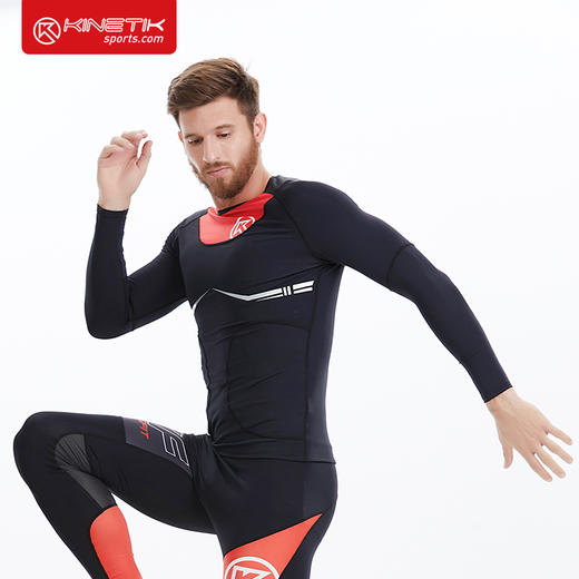KINETIK 大K VELOCITY长袖压缩衣 越野 路跑 健身 商品图5
