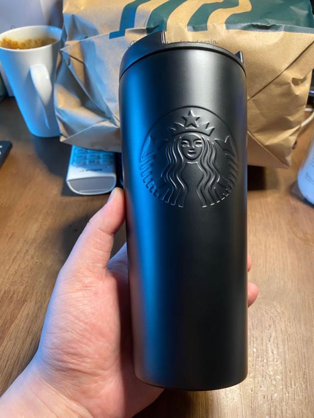 starbucks 星巴克 随手杯 酷黑 473ml 韩国直邮JPY带授权招加盟代理