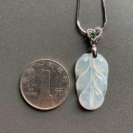 1号冰种翡翠叶子 商品图3