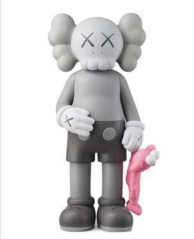 Kaws share/粉灰