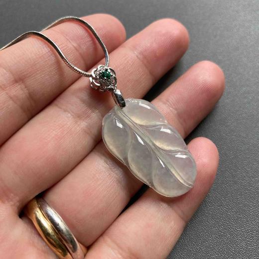 2号冰种翡翠叶子 商品图5