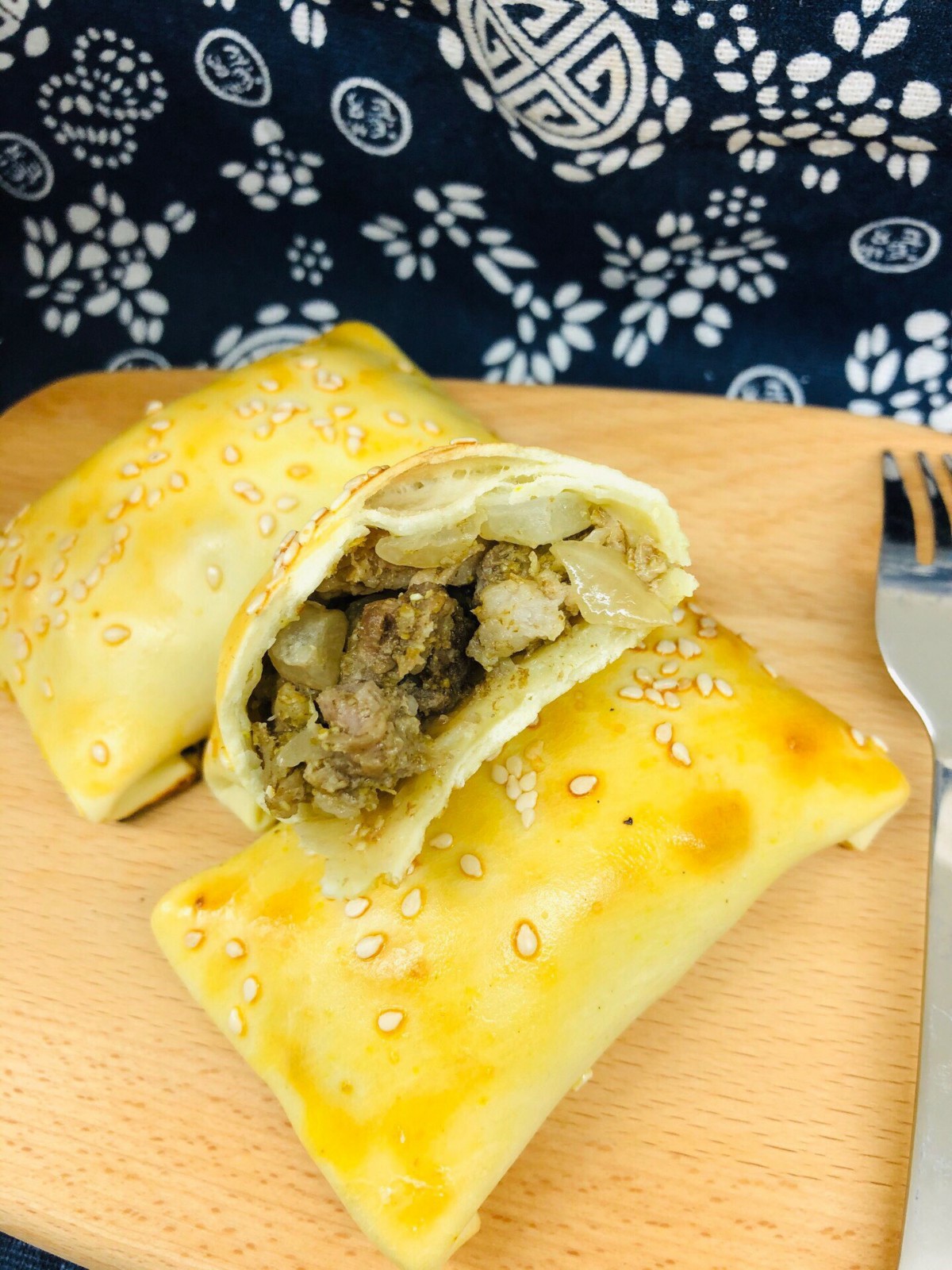 新疆酥皮烤包子20个装