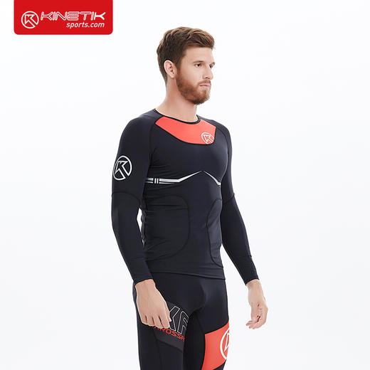 KINETIK 大K VELOCITY长袖压缩衣 越野 路跑 健身 商品图2