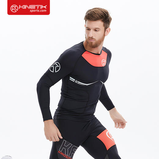 KINETIK 大K VELOCITY长袖压缩衣 越野 路跑 健身 商品图6