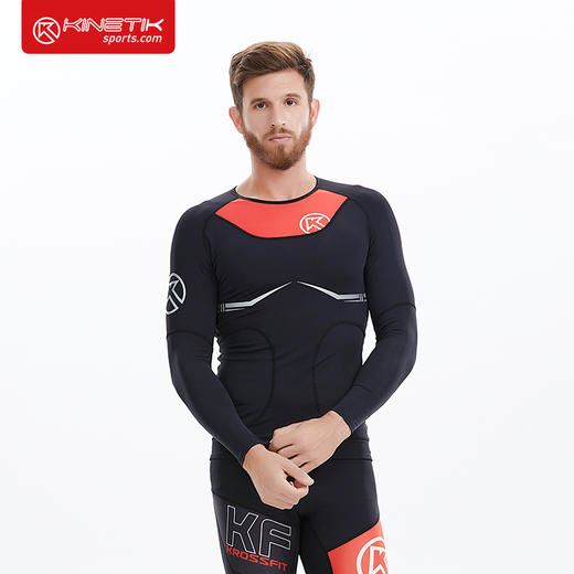 KINETIK 大K VELOCITY长袖压缩衣 越野 路跑 健身 商品图1