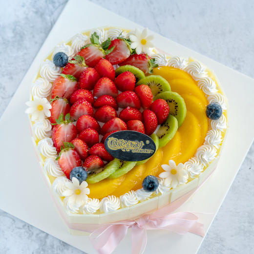 水果蛋糕10 梦幻奶油 新鲜水果 商品图0