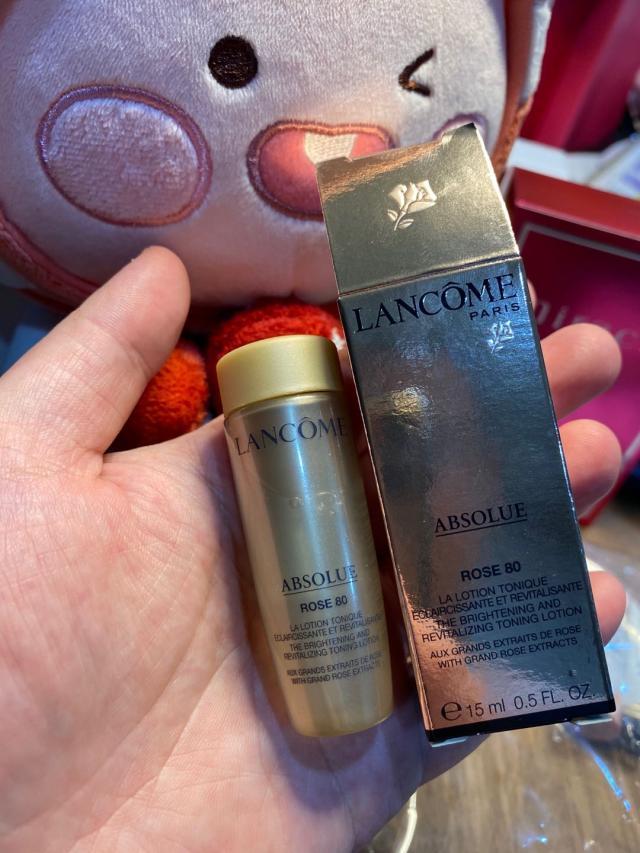 Lancome兰蔻Rose 80 菁纯臻颜玫瑰精萃水精华水15ml中样 韩国直邮JPY带授权招加盟代理