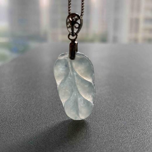 6号冰种翡翠叶子 商品图7