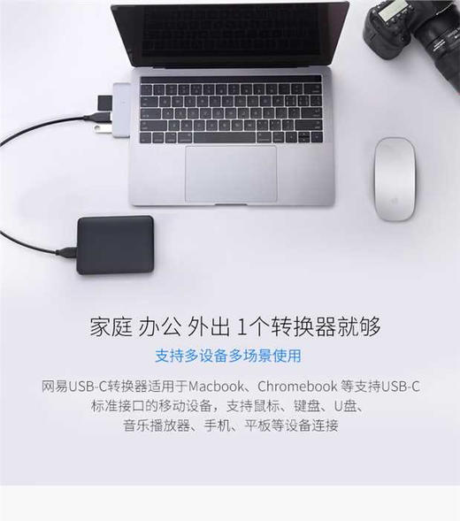 网易智造usb c多功能拓展坞 商品图7