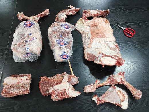 顺丰到付邮费自理不退不换澳洲冰冻羔羊肉清汤只放盐鲜嫩没膻味