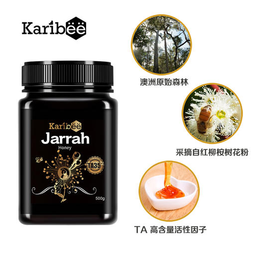 澳洲-原装进口可瑞比/KARIBEE嘉拉TA35+级红柳桉树天然活性蜂蜜【SP】 商品图4