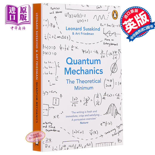 预售 【中商原版】量子力学 英文原版 Quantum Mechanics: The Theoretical Minimum Leonard Susskind 商品图1