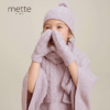 METTE羊绒世家童装100%山羊绒手套2020秋冬新品女宝偏厚保暖针织 商品缩略图0