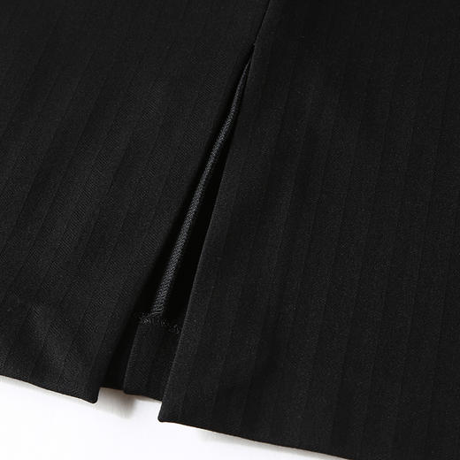 NEELLY纳俪冬装新款女装纯色职业短裙一步开叉半身裙包臀裙 商品图2