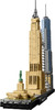 乐高LEGO建筑系列21028美国纽约天际线小颗粒拼插积木 商品缩略图4