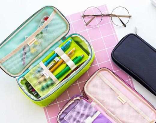 日本KOKUYO国誉笔袋可扩展多层文具盒 商品图0