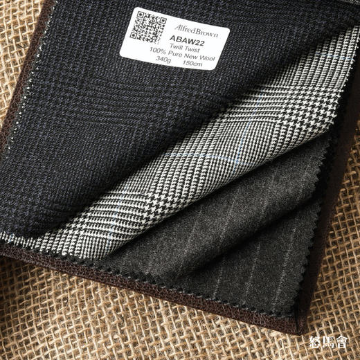 「爱好者直选33款」Alfred Brown Autumn Winter 初剪羊毛意式工艺全麻衬套装 商品图5