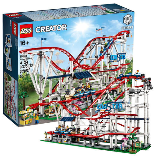 LEGO乐高创意高手系列10261大型过山车小颗粒积木 商品图0