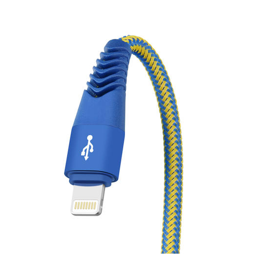 沃品 | 流氓兔系列一拖三数据线1.2M 流氓兔正版授权 MH02 商品图3