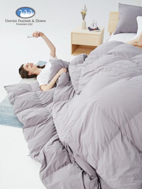 UFD 波兰羽绒被 鸭绒被 白鸭绒 四季被加厚保暖冬被 商品图1