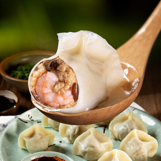 思念 金牌虾虾仁三鲜水饺480g 商品图1