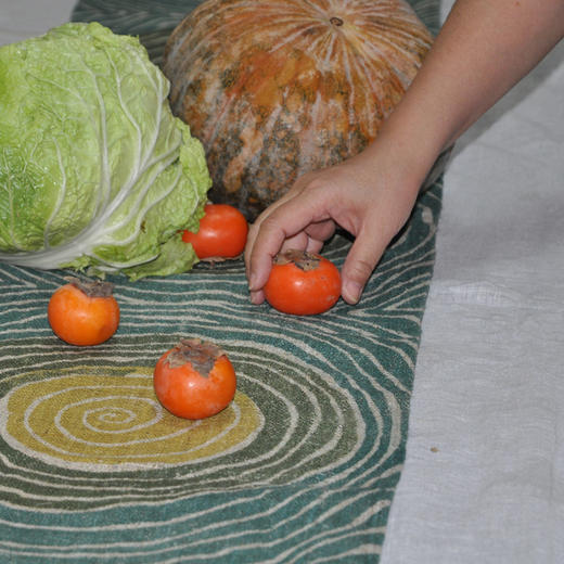 麻+手织古麻 桌旗 商品图3