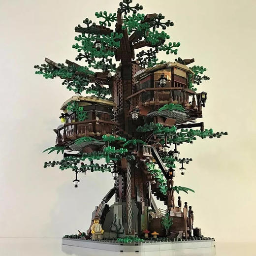 乐高ideas系列21318树屋小颗粒积木收藏成人高难度玩具 商品图3