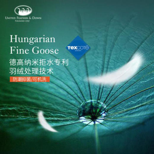 ufd羽绒被95白鹅绒被芯冬被单双人加厚保暖五星酒店被 商品图4