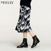 NEELLY纳俪冬装新款百褶裙显瘦通勤A字裙百搭甜美可爱半身裙 商品缩略图1
