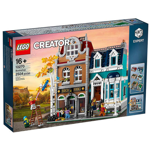 LEGO乐高创意高手系列10270街角书店小颗粒积木16岁+玩具收藏 商品图1